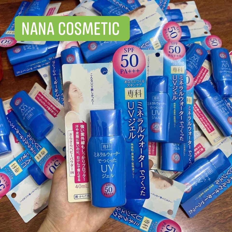 KEM CHỐNG NẮNG SHISEIDO HADA SENKA MINERAL WATER Nhật Bản 40ml