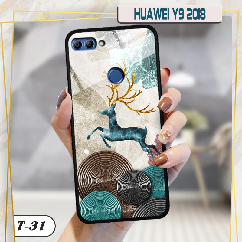 Ốp kính 3D Huawei Y9 2018