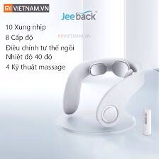 (*)GIAO HỎA TỐC MASSAGE CỔ Jeeback G5 KHÔNG DÂY - Fullbox - BH 6 tháng