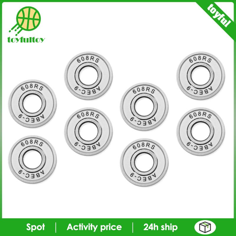 Set 8 Vòng Bi Ván Trượt ABEC-9 8x22x7mm Chuyên Dụng