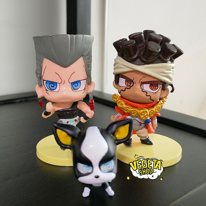 Mô hình JoJo's Bizarre Adventure - JoJo no Kimyou na Bouken - Iggy Muhammad Avdol Jean Pierre Polnareff Dio Brando Kujo