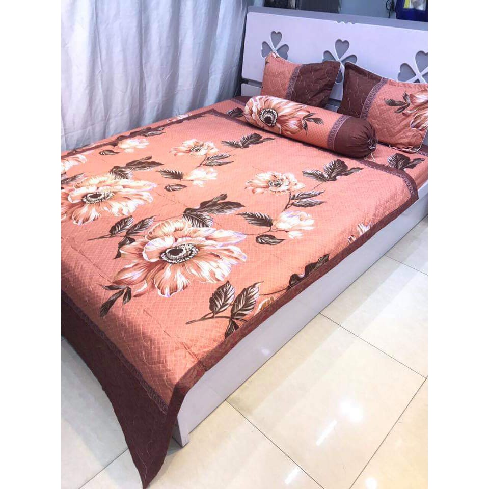 [SIÊU SALE] [HỔ TRỢ PVC] Xả kho giá rẻ bộ drap giường cotton poly mát mịn (chọn mẫu) | BigBuy360 - bigbuy360.vn