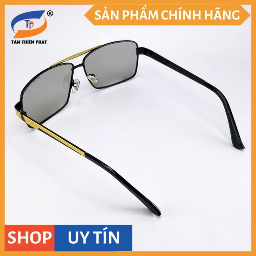 Kính mát nam đổi màu đi ngày và đêm 8031 - Tròng kính Polarized phân cực, chống nắng, chống UV - Mắt kiếng nam đi đêm