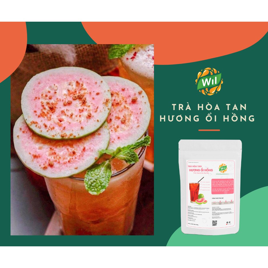 Trà hòa tan hương ổi hồng Wil 500g