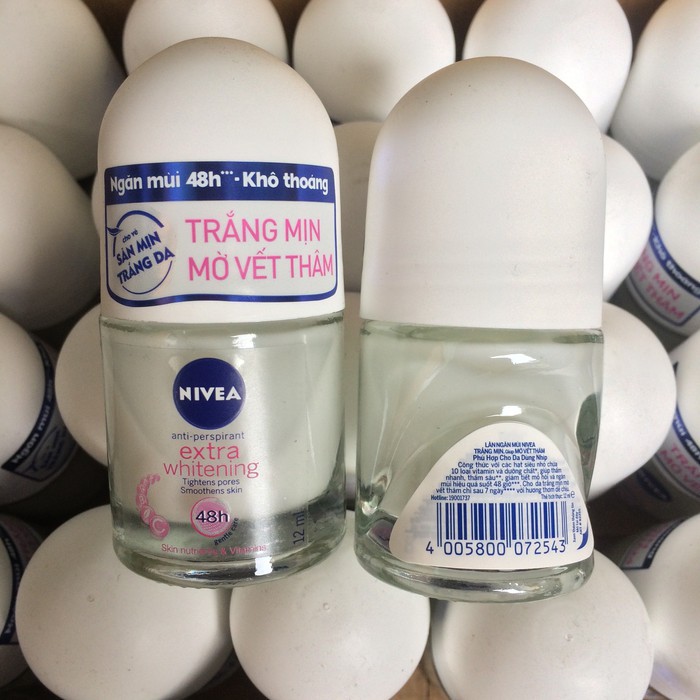 Lăn Khử Mùi Nivea 12ml ( trắng)