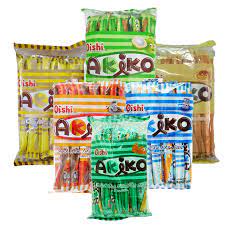 BÁNH QUE OISHI AKIKO CUSTARD CÁC VỊ 160G