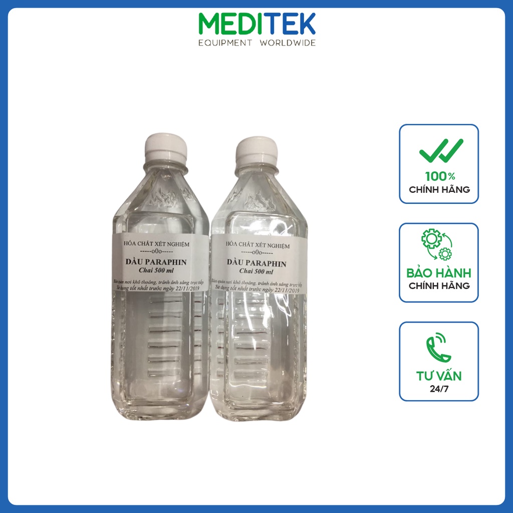 Dung dịch paraphin, chai/500ml