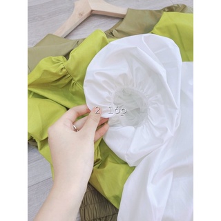 VN708 - VÁY DÁNG DÀI CHUN EO CỔ DÚM 3M