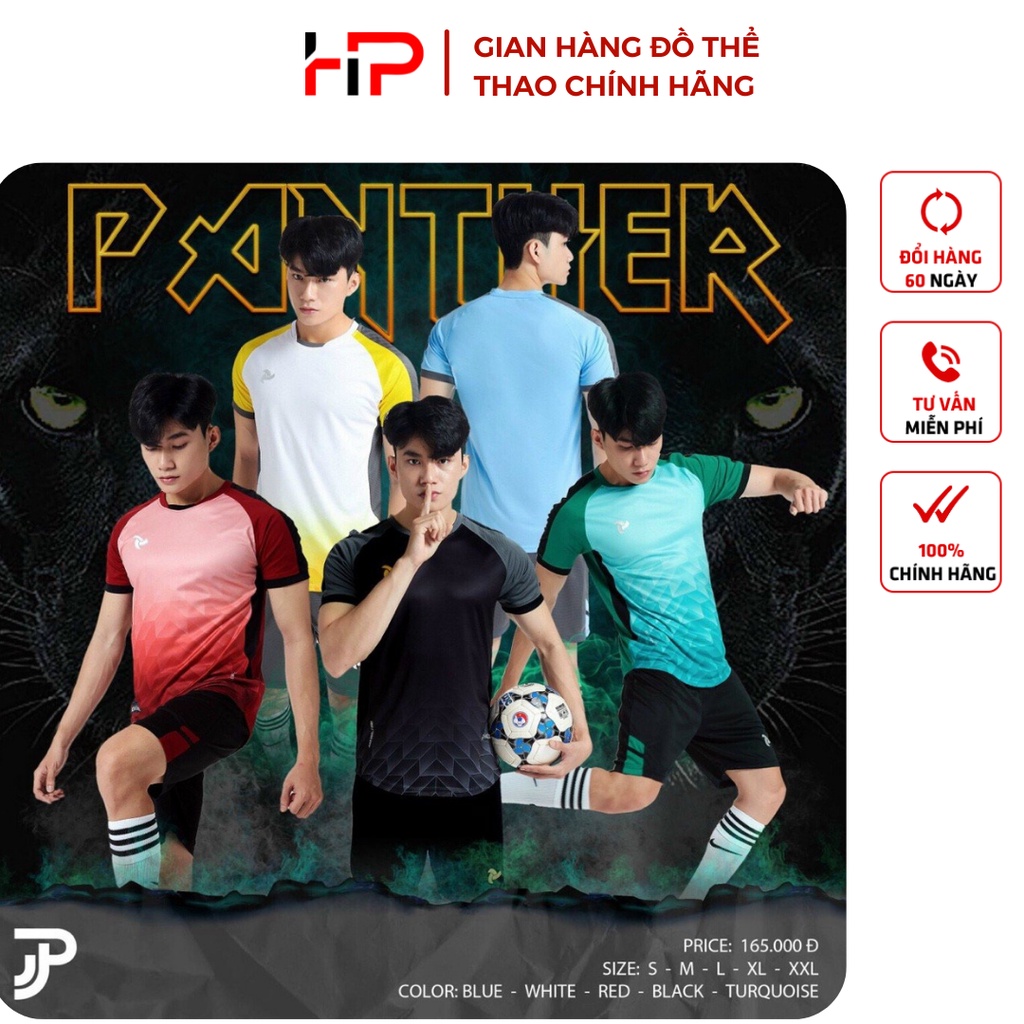 Áo đá bóng,đồ đá banh không logo thun mè cao cấp JUSTPLAY PANTHER chuẩn thi đấu thấm hút mồ hôi cực đẹp – H.P SPORTS