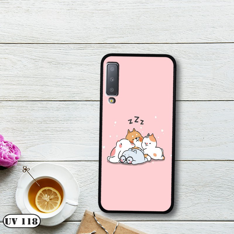 Ốp lưng điện thoại Samsung Galaxy A7 2018/ A70 - lưng nhám viền dẻo