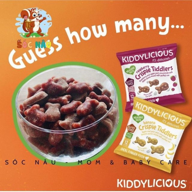 Trái Cây Sấy Dẻo Mix Gạo Phồng Kiddylicious Dành Cho Bé Từ 1 Tuổi