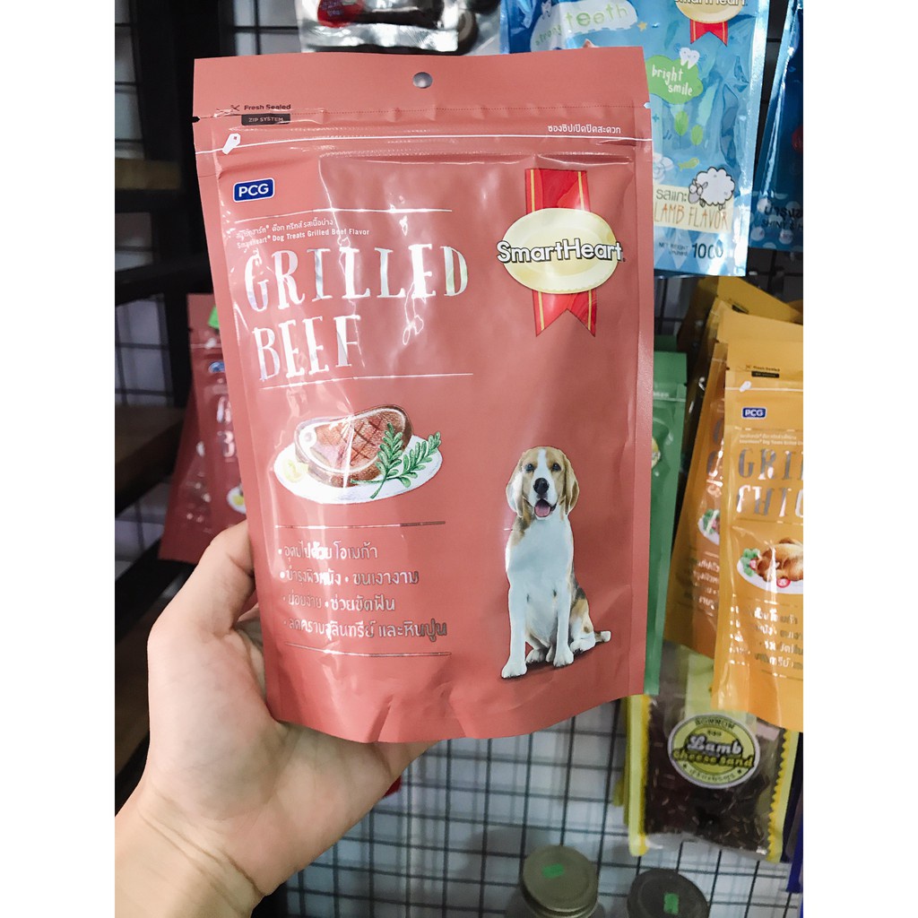 Bánh Snack SmartHeart 100gr bánh thưởng Cho Chó mèo thức ăn thưởng cho chó  - Lida Pet Shop