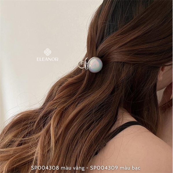 Kẹp tóc nữ mini Eleanor Accessories càng cua hình tròn phụ kiện tóc 4038