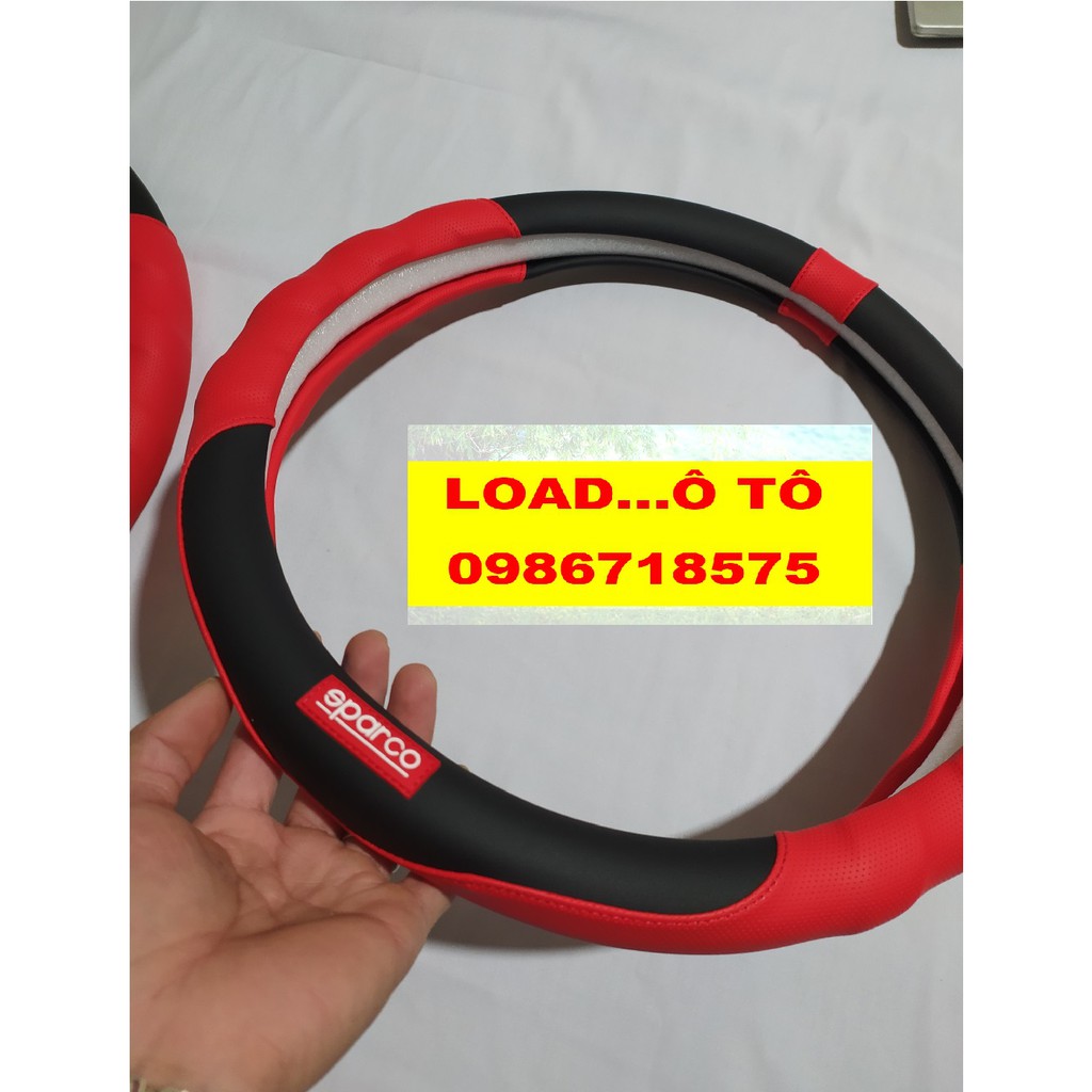 Bọc Vô Lăng Sparco Xe Toyota Vios,Corolla Cross,Wigo,Rush,Fortuner,Innova,Yaris, Hilux, Prado,Altis Cao Cấp