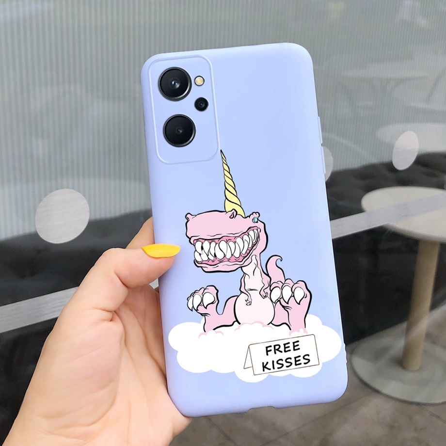 Ốp Điện Thoại Silicon Mềm Họa Tiết Hoạt Hình Cho OPPO Realme 8i 9i Narzo 50i Realme9i 8 i Narzo50i