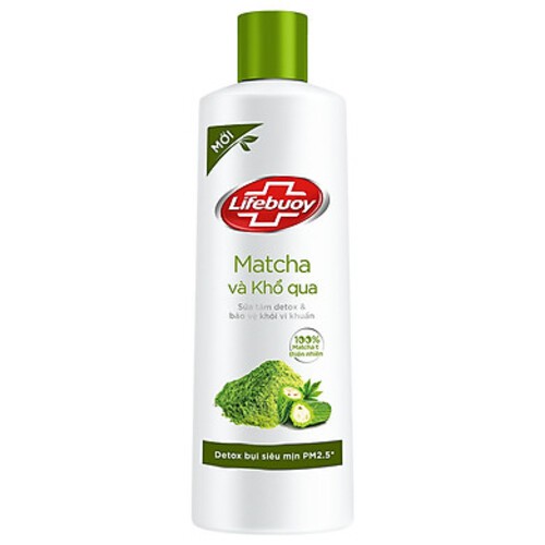 Sữa tắm Lifebuoy thanh lọc da Matcha và khổ qua 200gram