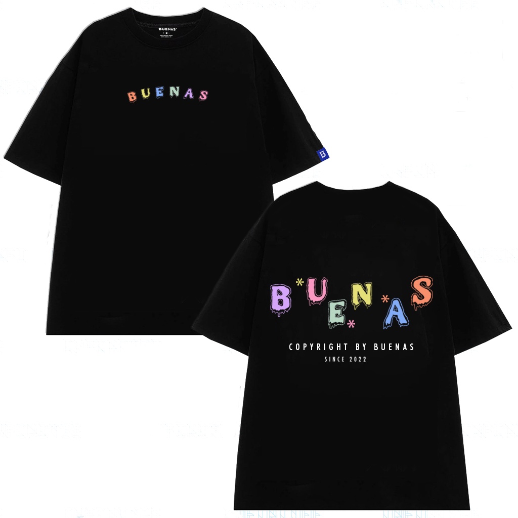 Áo thun nam nữ unisex tay lỡ form rộng cổ tròn đẹp BUENAS - CTE01 | BigBuy360 - bigbuy360.vn