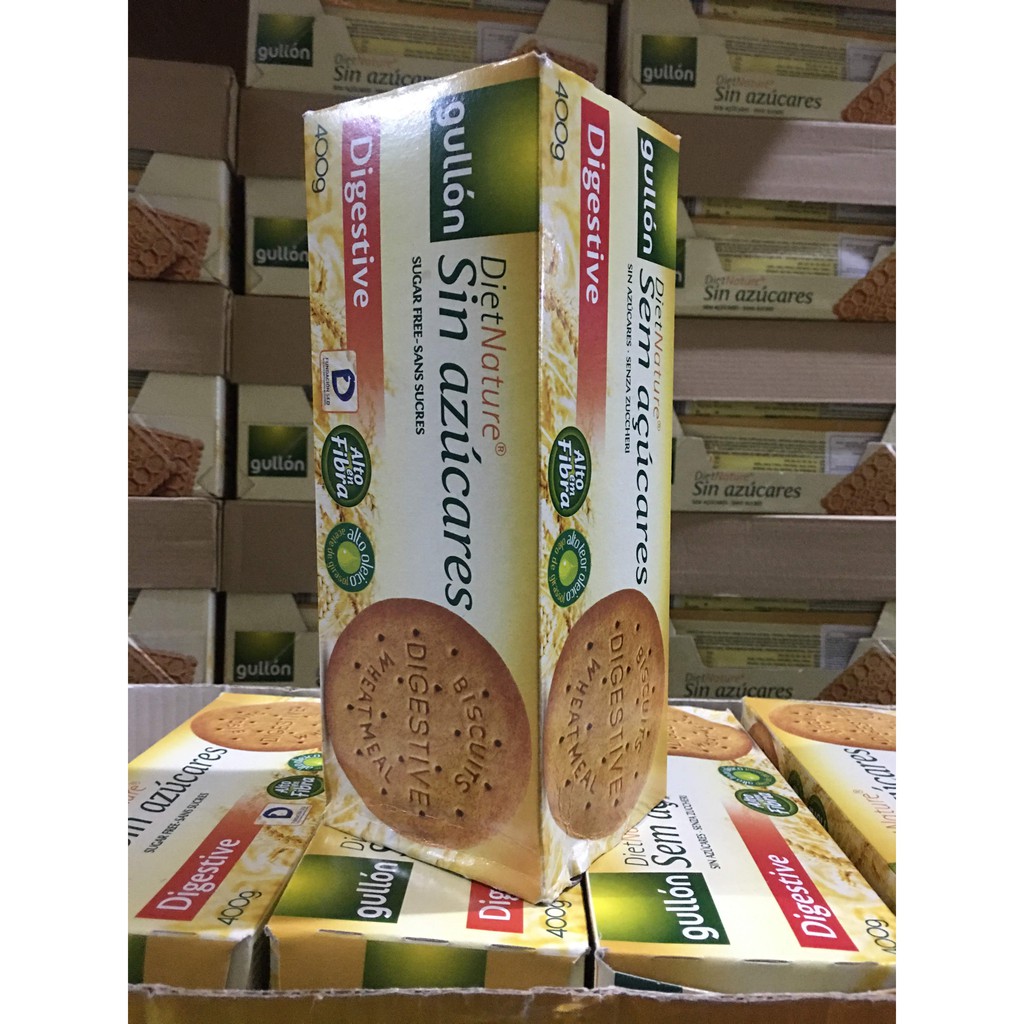 Bánh quy GULLON ăn kiêng không đường DIGESTIVE  400G | BigBuy360 - bigbuy360.vn