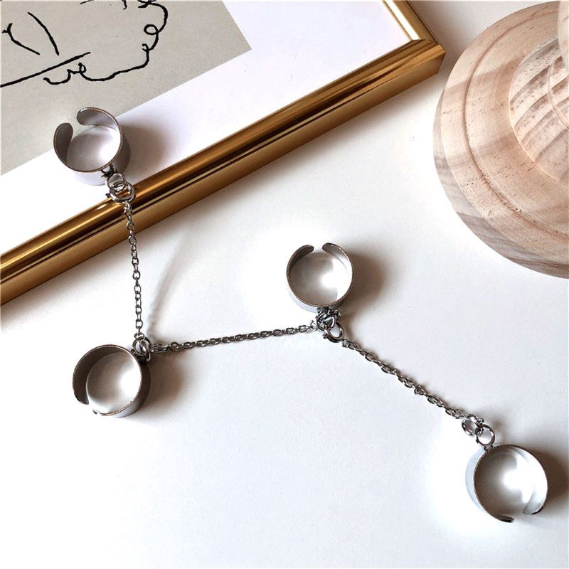Nhẫn Hợp Kim Dáng Dài Nhiều Lớp Thời Trang Cho Nữ