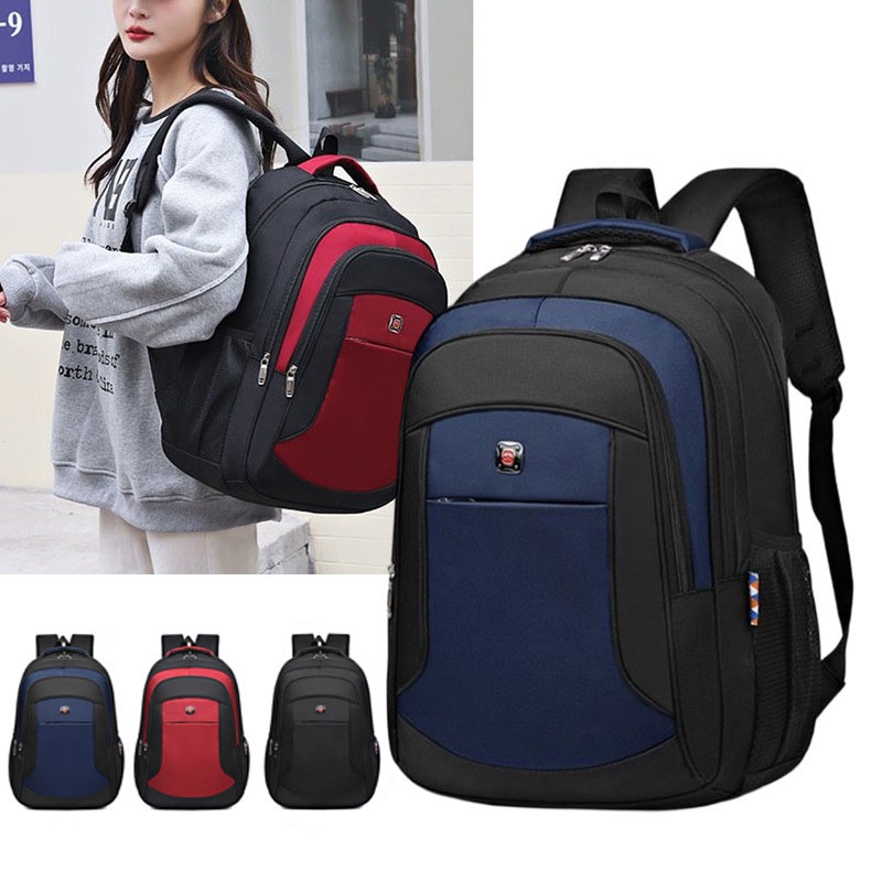 Balo nam nữ đi làm đi học Size Vừa, ba lô đựng laptop 13  inch 14 inch 15,6 inch