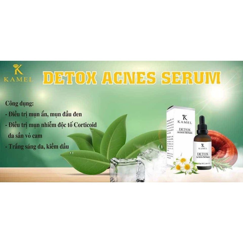 SERUM MỤN DETOX ACNES KAMEL