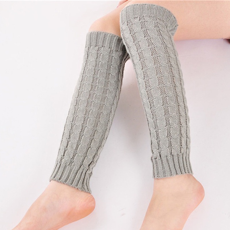 Vớ Ống Len Giữ Ấm Chân Mang Bốt Thời Trang Cho Nữ