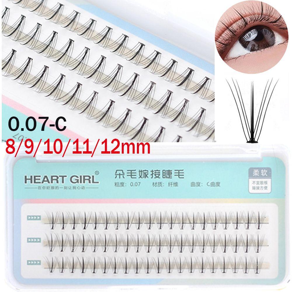 Lông Mi Giả Dày 0.07mm Trang Điểm Nối Dài Lông Mi Chuyên Dụng