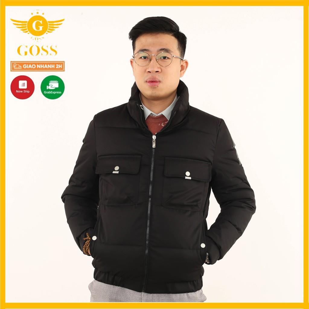 ⭐️Mặc là Mê⭐️ Áo phao nam hàn quốc ba lớp cao cấp chính hãng GOSS - Áo khoác phao nam siêu ấm giữ nhiệt | BigBuy360 - bigbuy360.vn