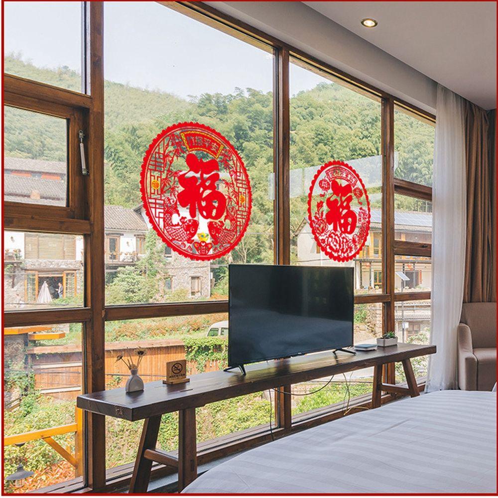 Giấy Dán Tường Trang Trí Năm Mới Phong Cách Trung Hoa