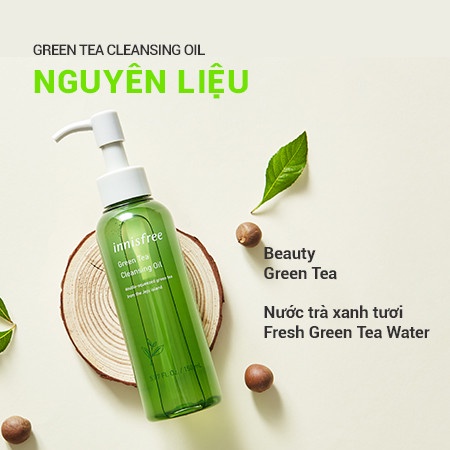 [HSD: 2024] Dầu Tẩy Trang Từ Trà Xanh Innisfree Green tea cleansing oil 150ml