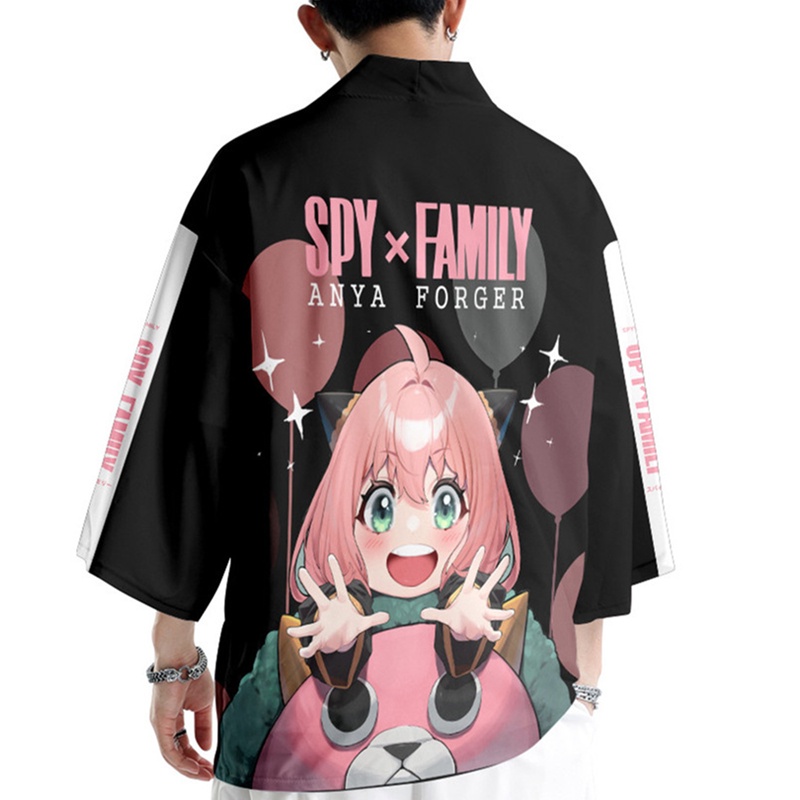 Áo Khoác Kimono Hóa Trang Nhân Vật Anya Forger