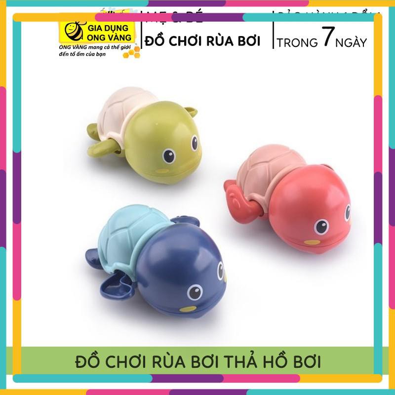 Đồ Chơi Rùa Con Mini Thả Hồ Bơi Cho Bé Chạy Dây Cót - An Toàn Cho Bé Lỗi 1 Đổi 1