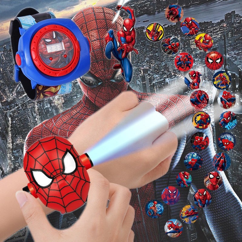 Marvel Avengers 3D Projection đồNg Hồ đIệN Tử NgườI NhệN đồNg Hồ đIệN Tử Captain America Disney Mickey Mouse | BigBuy360 - bigbuy360.vn