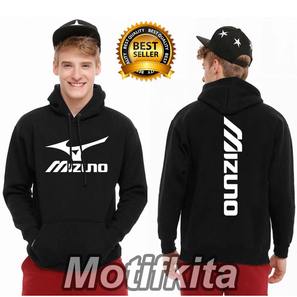 MIZUNO Áo Khoác Hoodie Thời Trang Cá Tính Cho Nam