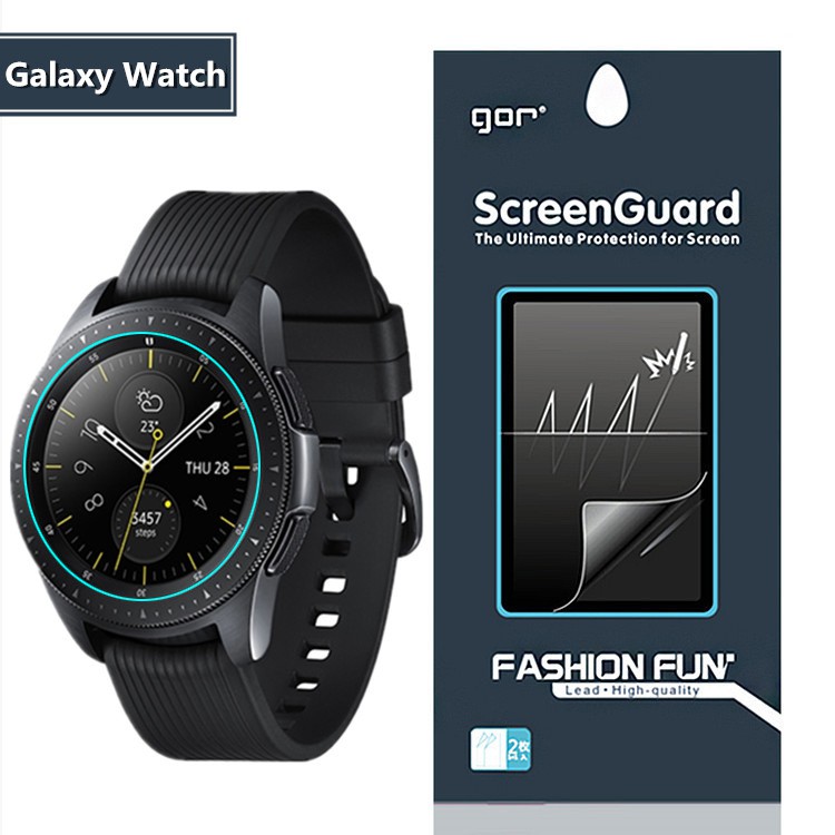 Miếng dán bảo vệ màn hình đồng hồ thông minh Samsung Galaxy Watch 42mm và Galaxy Watch 46mm hãng Gor(miếng dán dẻo)
