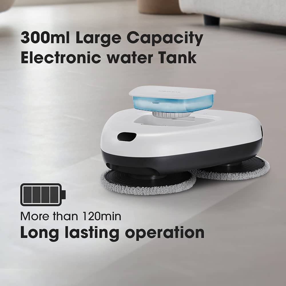 Robot lau nhà EveryBot Three Spin TS300 có điều khiển từ xa, mẫu mới nhất 2021