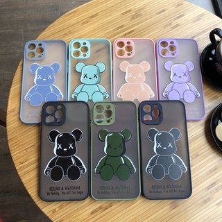 Ốp Lưng Iphone Basic Viền Màu Bảo Vệ Camera In HÌnh Kaws Seeing Watching,Iphone5/5s/6/6plus/6s/6splus/7/7plus/8/8plus/x