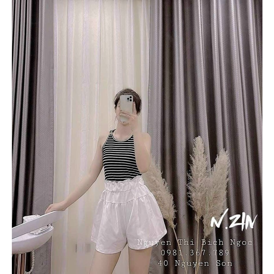 SET 3 ÁO 3 LỖ CN ĐEN - KẺ - TRẮNG