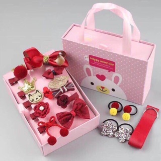 Set 18 kẹp tóc cho bé cực kỳ đáng yêu