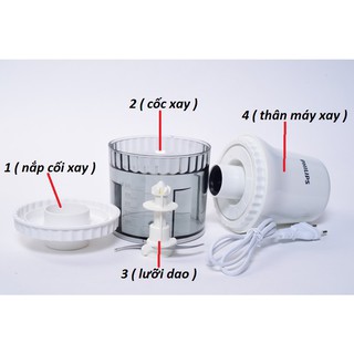 Linh phụ kiện máy xay thịt Philips HR1393 lưỡi dao, cối xay, động cơ, cốc xay