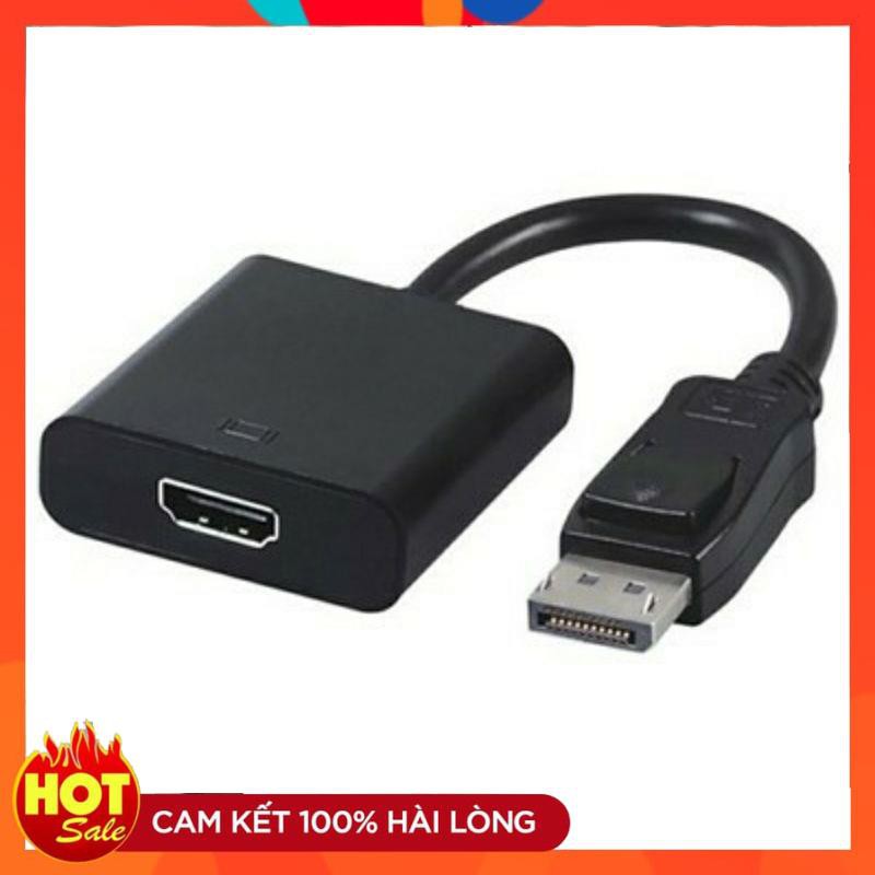 [Hàng xịn]Đầu dây cáp chuyển đổi DisplayPort to HDMI-DisplayPort ra HDMI-Cáp Chuyển DisplayPort sang HDMI Full HD