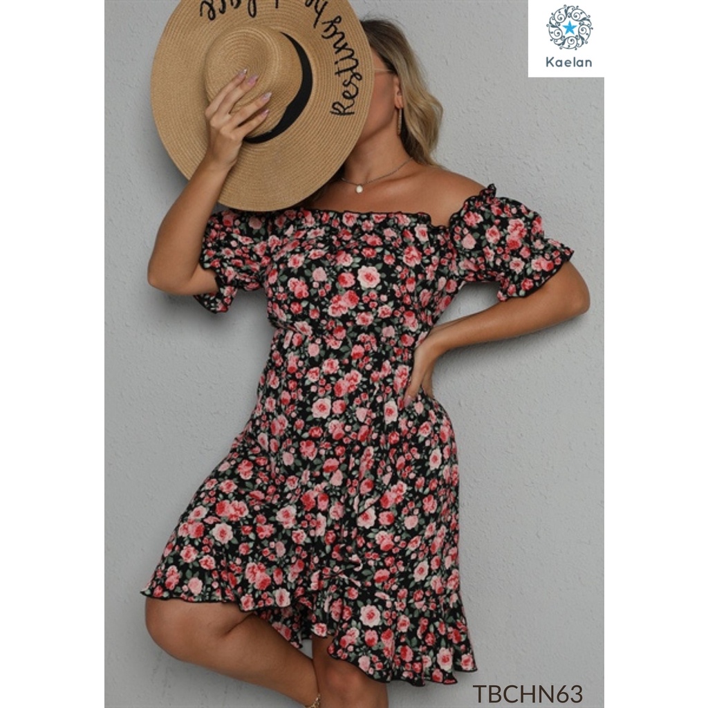 ĐẦM VOAN LỤA HOA BIG SIZE 50 - 105KG (TBCHN63)