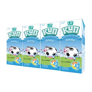 Thùng 48 Hộp Sữa Kun Ít Đường 180ml