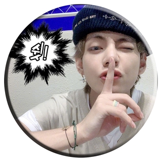 Dynamite《Dynamite》JK JIMIN V Button Brooch Pin