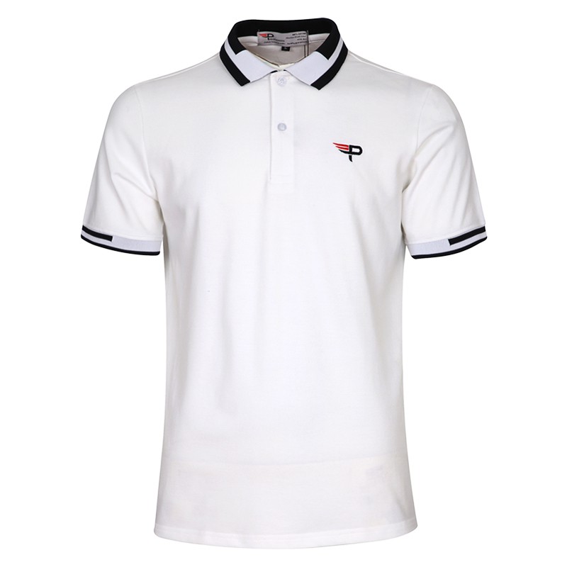 Áo thun nam cổ bẻ Pigofashion phối bo cao cấp AHT26 chọn màu | BigBuy360 - bigbuy360.vn