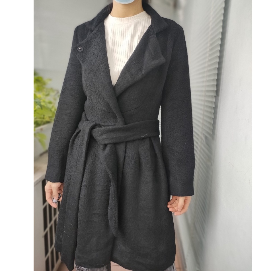 Áo khoác mangto Dạ Hàn second-hand, áo mangto, Trench coat - Đồ Si Bon MT51