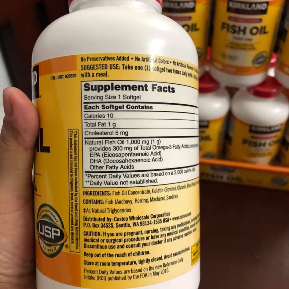 ❤ [Date 10/2023] Kirkland FIS OIL 400 viên Mỹ | BigBuy360 - bigbuy360.vn