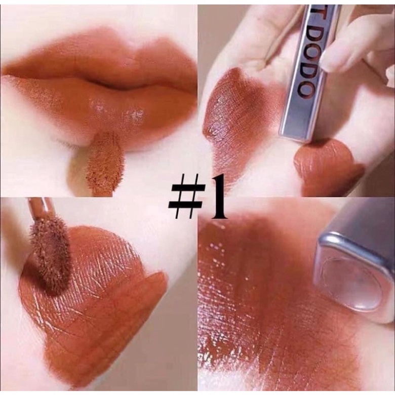 Son kem lỳ Tood todo Chống Thấm Nước Vỏ Màu Bạc