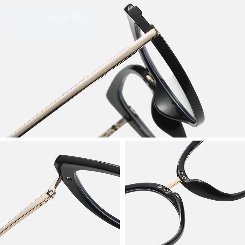 Kính Mát Hình Mắt Mèo Chống Ánh Sáng Xanh TR90 Thời Trang Cho Nữ