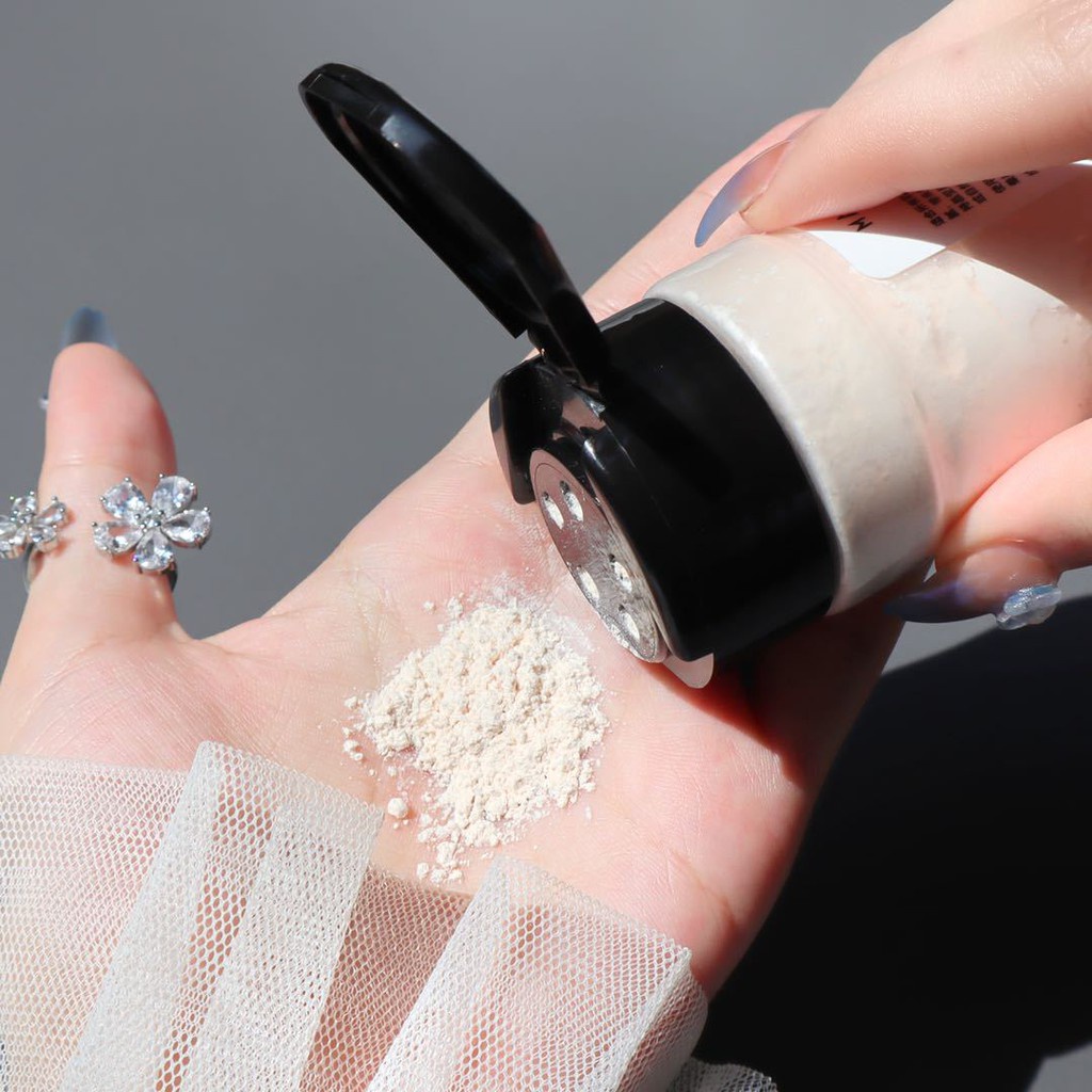 Phấn phủ dạng bột Maffick, phấn phủ kiềm dầu mỏng nhẹ tự nhiên không màu che khuyết điểm F40 Sammi beauty